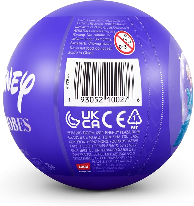 ZURU Mini Brands Create: Disney Snow Globes Series 1 Capsule - Single Pack