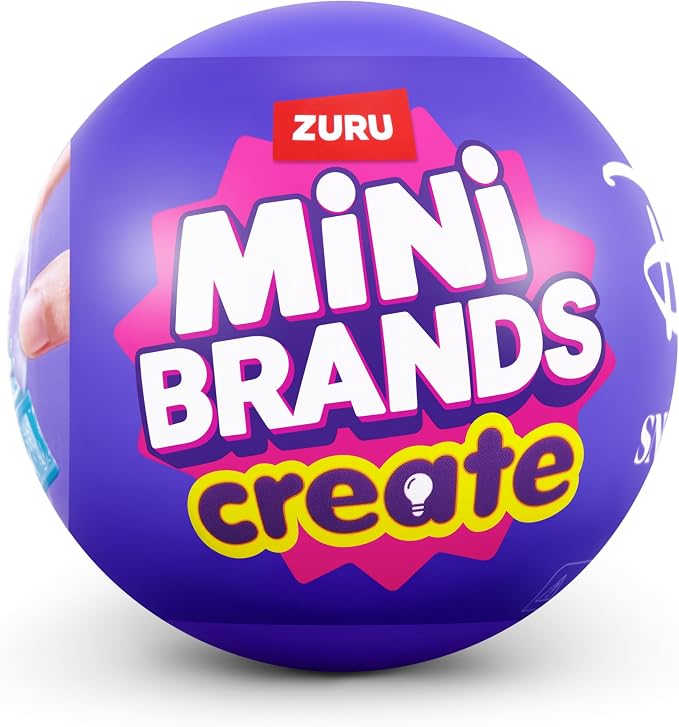 ZURU Mini Brands Create: Disney Snow Globes Series 1 Capsule - Single Pack
