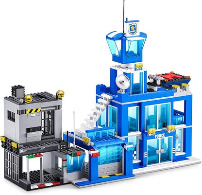 ZURU Max Police Adventure: Police Headquarters Playset (889 pieces)