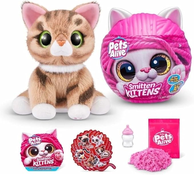 ZURU Pets Alive - Smitten Kittens Cat Mystery Miniature Kitten Figure (Random)
