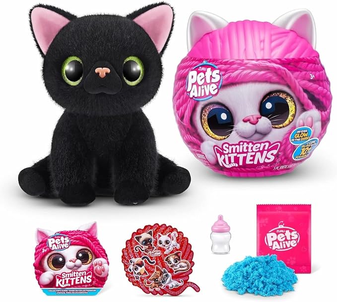 ZURU Pets Alive - Smitten Kittens Cat Mystery Miniature Kitten Figure (Random)