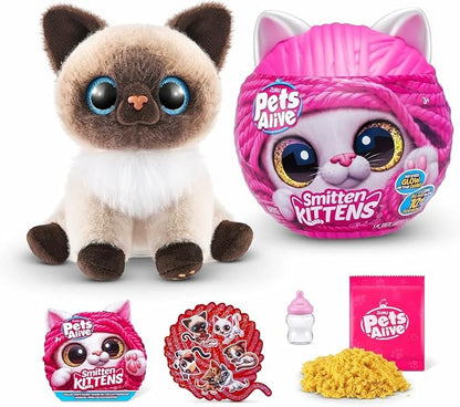 ZURU Pets Alive - Smitten Kittens Cat Mystery Miniature Kitten Figure (Random)