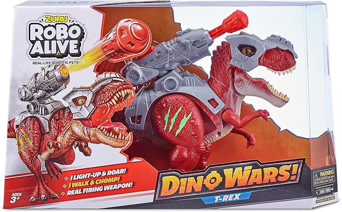 Robo Alive Dino: Dino Wars - T-Rex With Defensive Armor