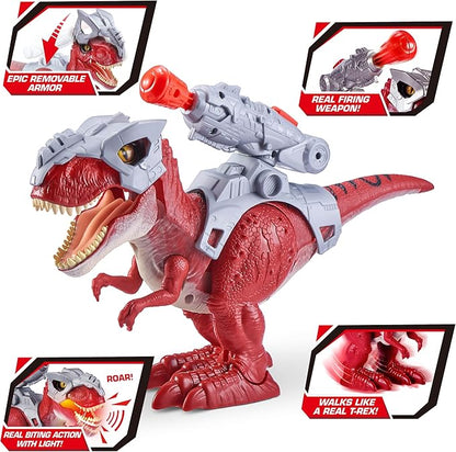 Robo Alive Dino: Dino Wars - T-Rex With Defensive Armor