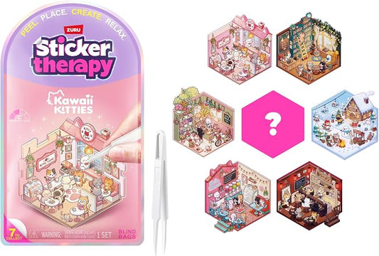 ZURU Sticker Therapy - Kawaii Kitties Blind Bag