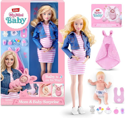 Zuru My Mini Baby - Mom & Baby Doll Suprise (2 Types)