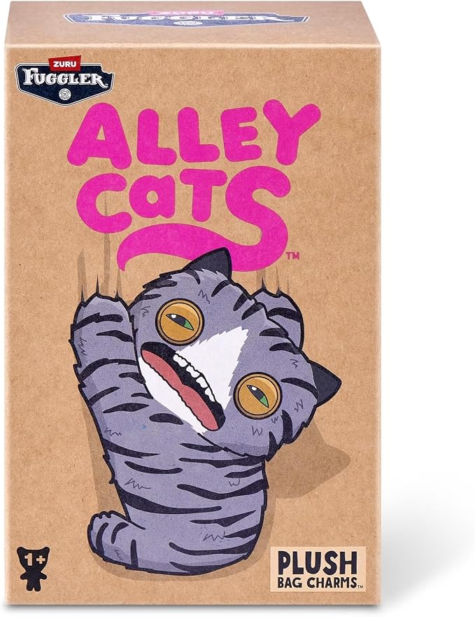 ZURU Fuggler - Alley Cats Plush Mystery Bag Charms