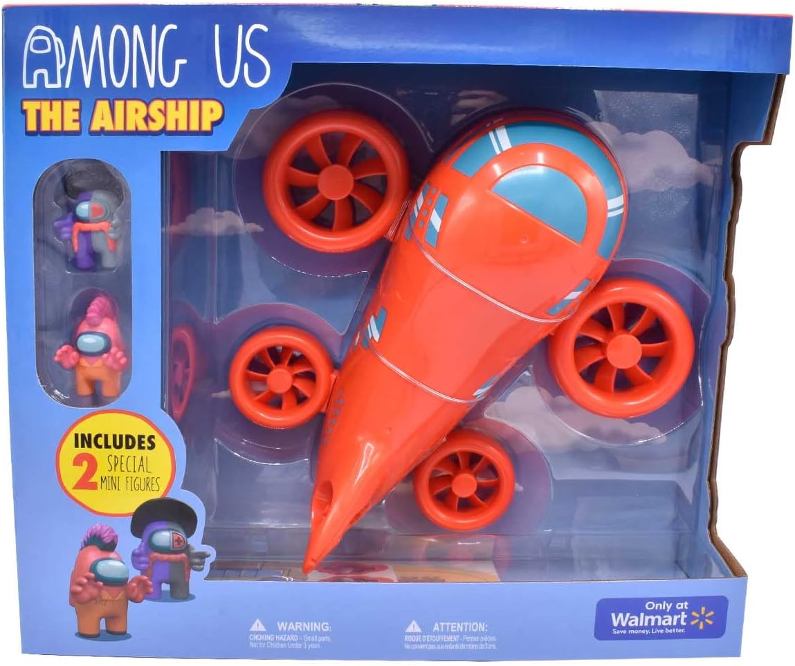 Among Us Airship Playset with Mini Figures