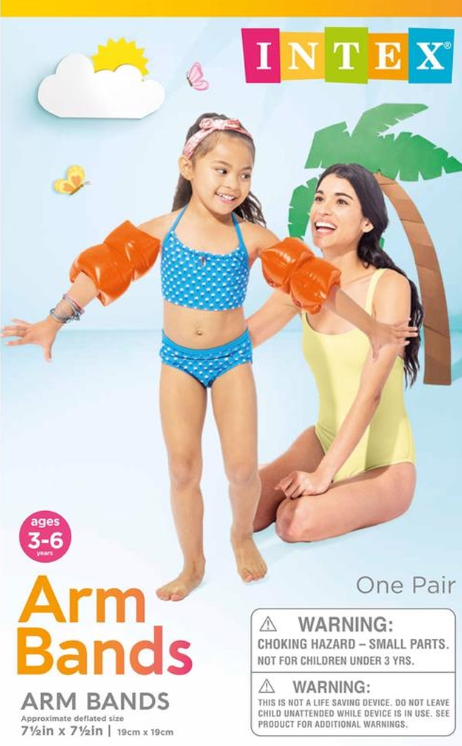 Intex Arm Bands - Orange
