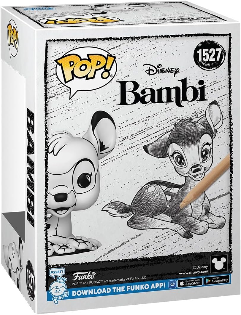 Funko POP! Disney: Sketched - Bambi - Collectable Vinyl Figure - Gift Idea
