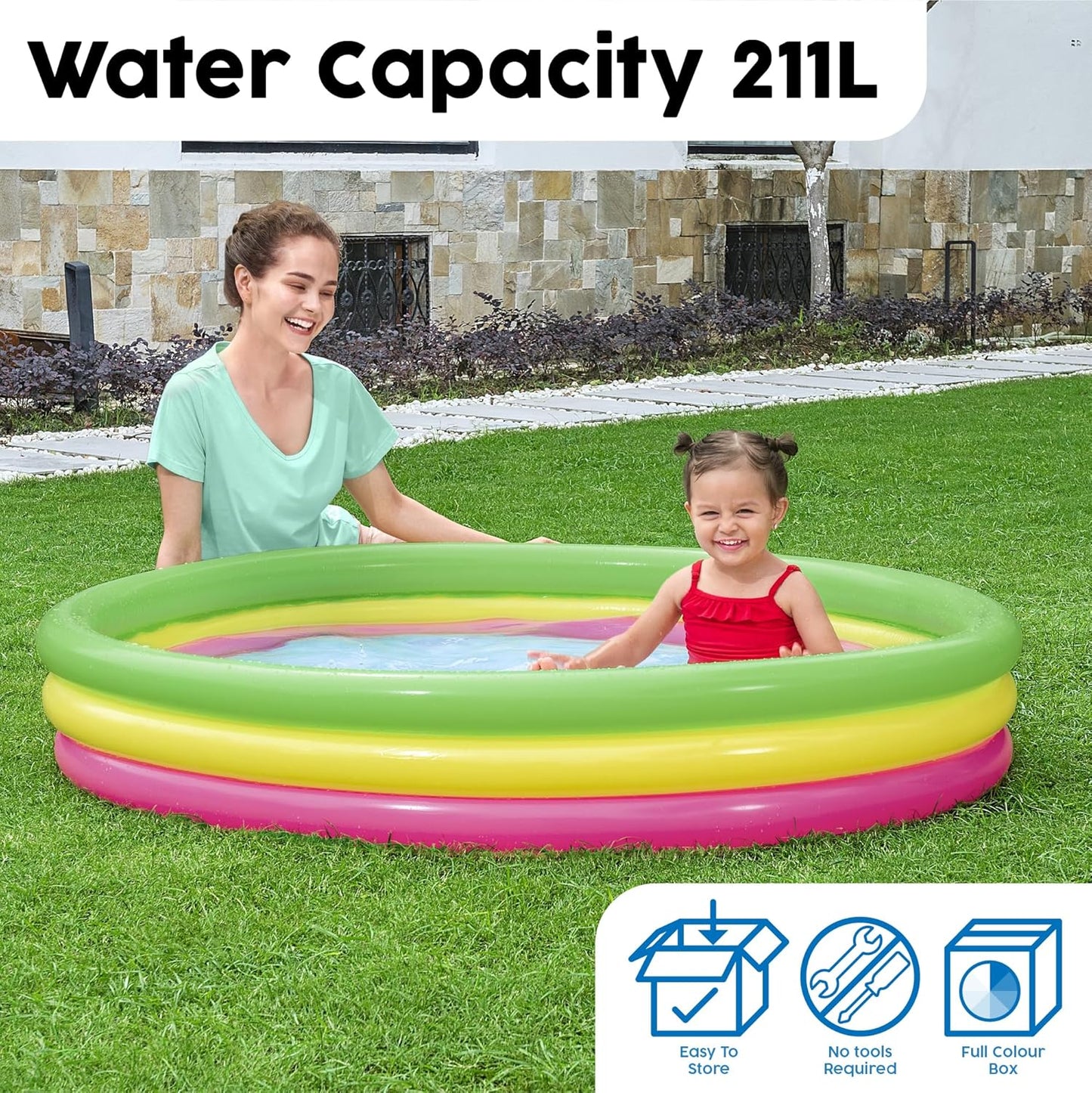 Bestway Summer Set Paddling Pool