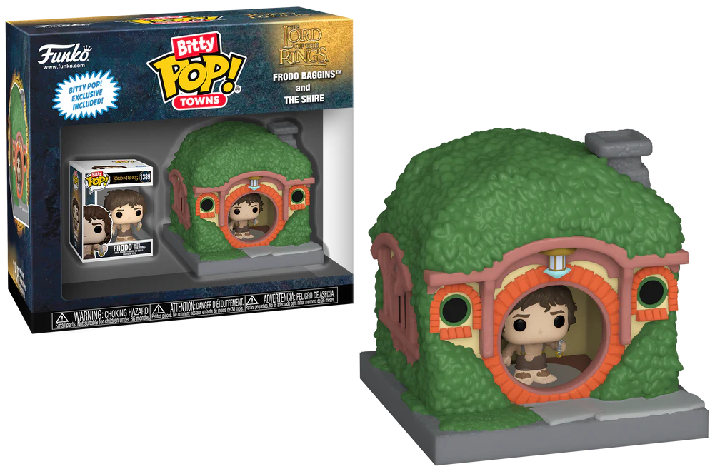 Funko Bitty POP! Lord Of The Rings - Frodo Baggins & The Shire - Collectable Vinyl Figure