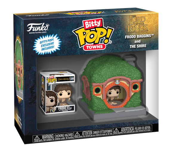 Funko Bitty POP! Lord Of The Rings - Frodo Baggins & The Shire - Collectable Vinyl Figure