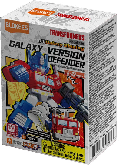 Blokees Transformers Defender Version 1 DIY Model Kit Blind Box