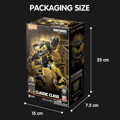 Blokees Transformers Figures - Classic Bumblebee Action Figure