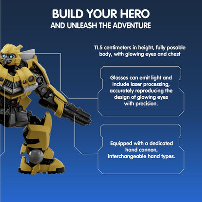 Blokees Transformers Figures - Classic Bumblebee Action Figure
