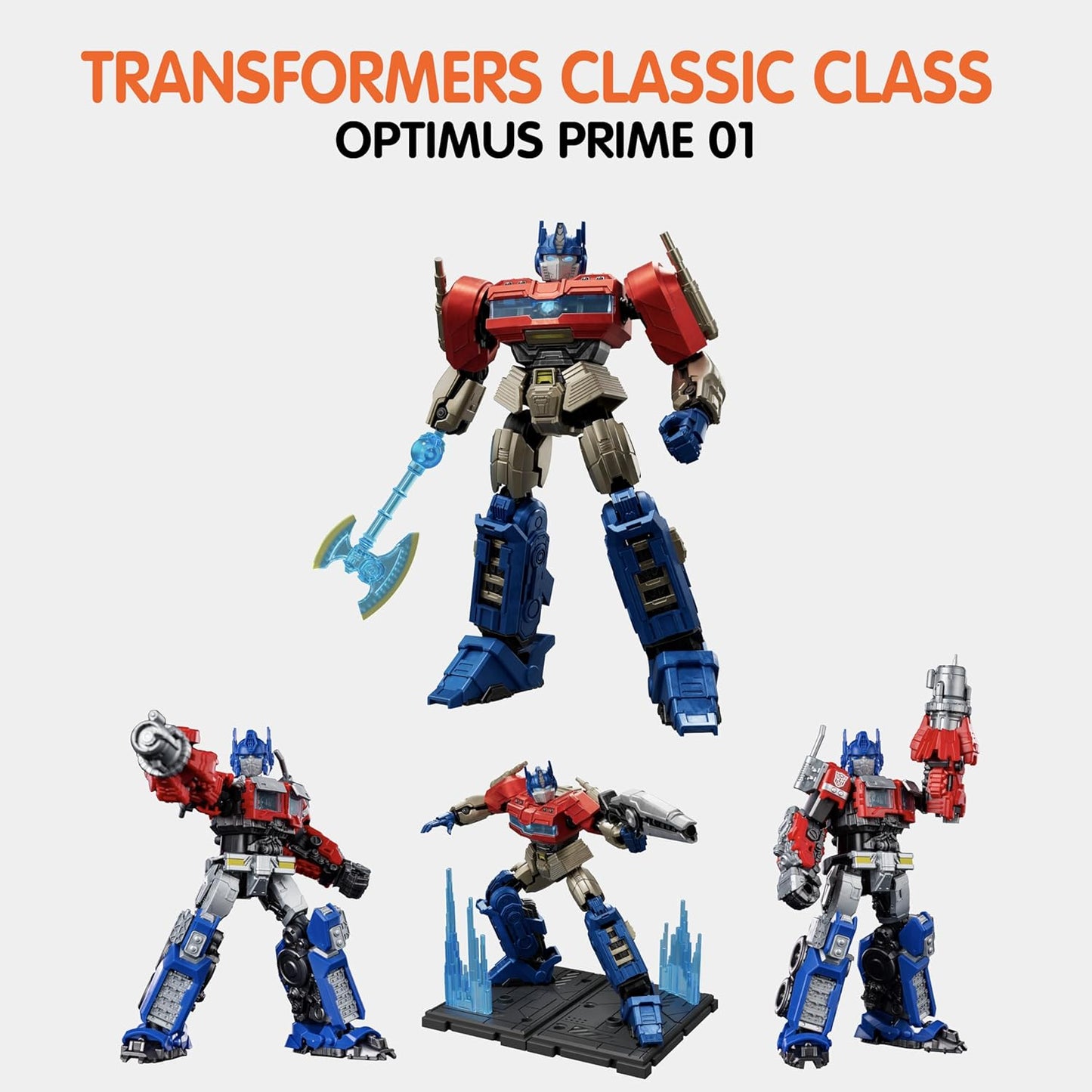 Blokees Transformers Figures - Classic Class 01 Optimus Prime Action Figure