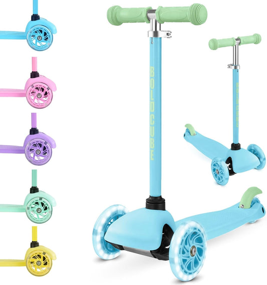 BOLDCUBE Teeny | 3 Wheel Mint Scooter for Kids & Toddlers