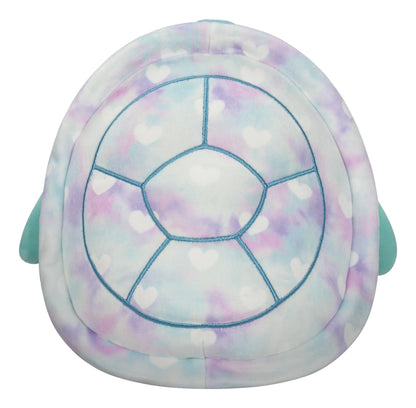 Squishmallows 16 Inch Plush - Cascade the Teal Turtle with Tie-Dye Shell