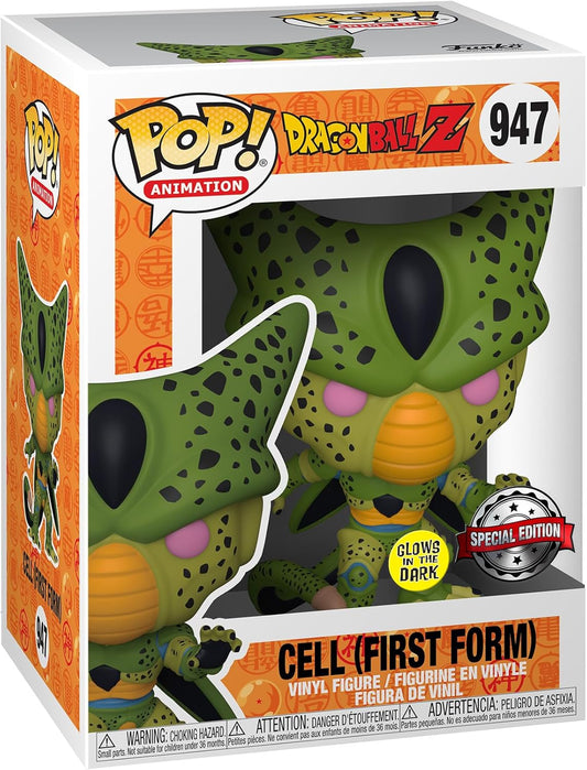 Funko POP! Animation: DBZ S8- Cell - (First Form) Dragon Ball Z Vinyl - Collectable Vinyl Figure