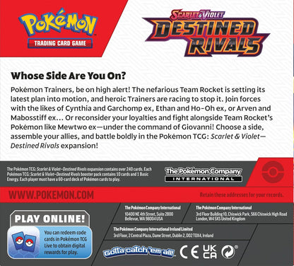 Pokemon TCG: Scarlet & Violet - Destined Rivals Single Booster Pack