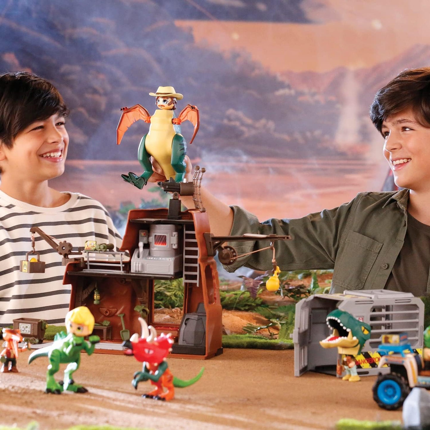 Action Heroes Dino Camp AtaX Playset