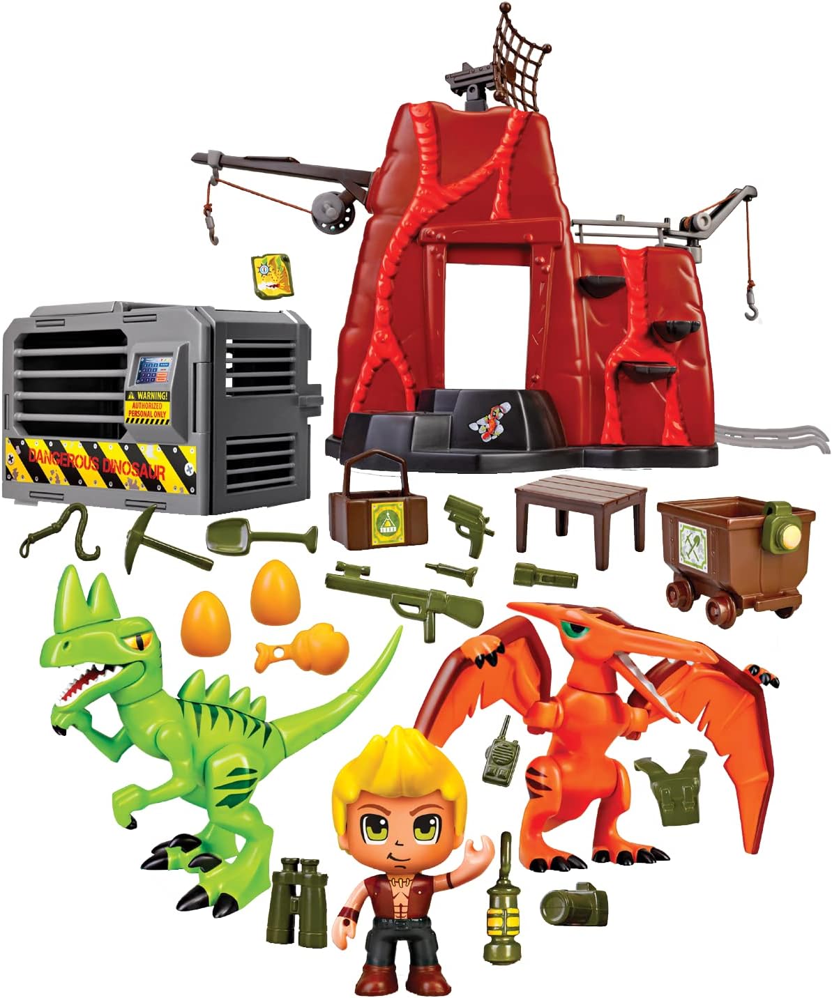 Action Heroes Dino Camp AtaX Playset