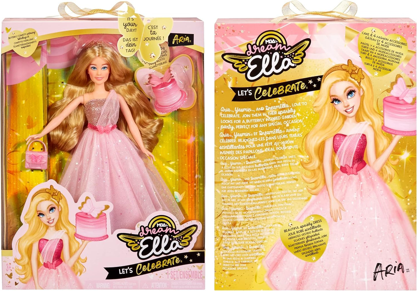 Dream Ella MGA's Let's Celebrate Doll - Aria