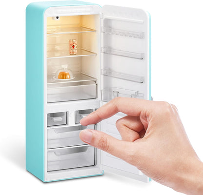 Mini Brands Fill The Fridge Playset w/UV Light by ZURU, Collectibles, DIY, Resin