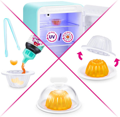 Mini Brands Fill The Fridge Playset w/UV Light by ZURU, Collectibles, DIY, Resin