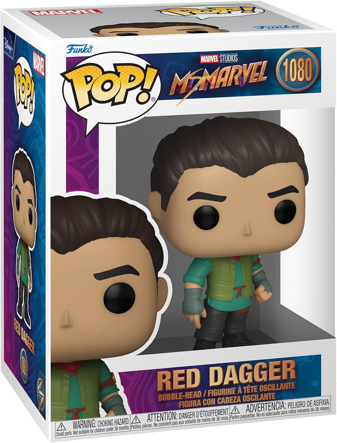 Funko POP! Marvel: Ms. Marvel - Red Dagger - Collectable Vinyl Figure