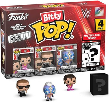 Funko Bitty POP! WWE Razor Ramon 4-pack Vinyl Figures
