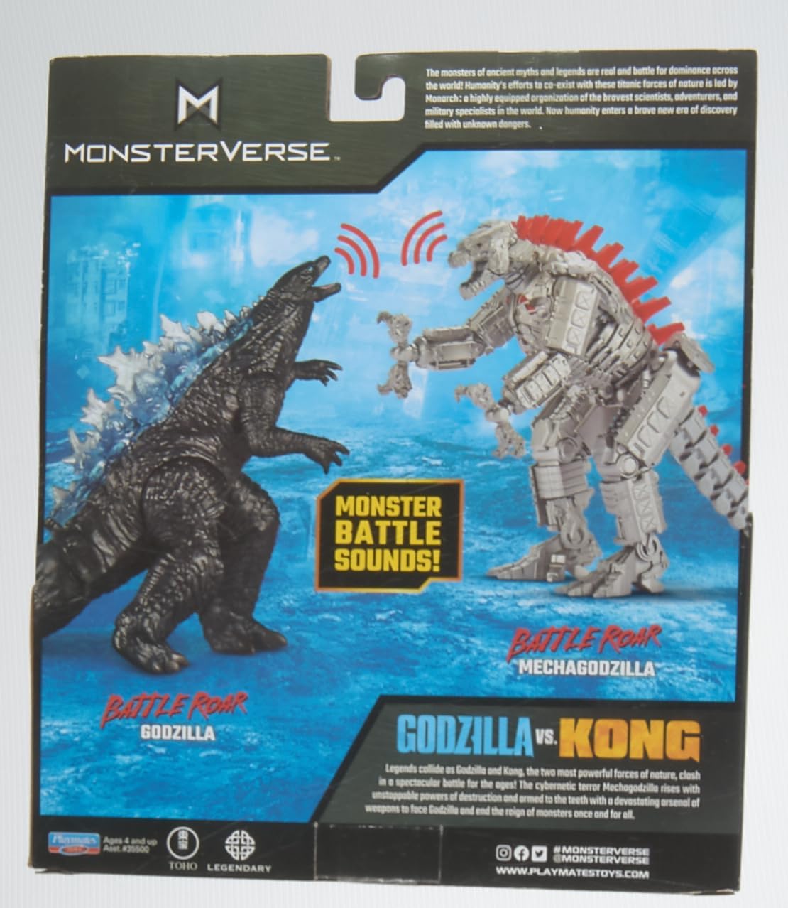 MonsterVerse Godzilla vs Kong Collectable 7 Inch Deluxe Figure
