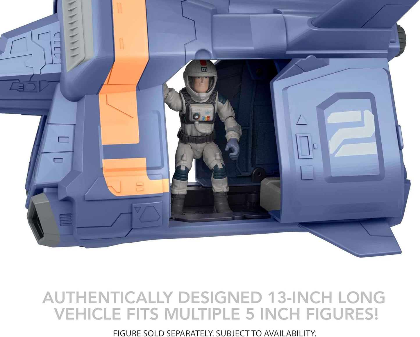 Disney Pixar Lightyear Armadillo Spacecraft Vehicle 8 Inch Tall (HHJ55)
