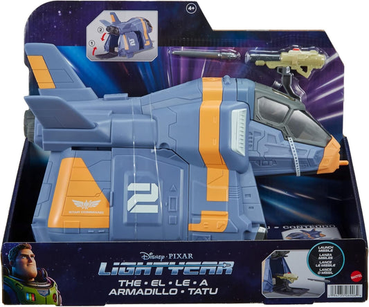 Disney Pixar Lightyear Armadillo Spacecraft Vehicle 8 Inch Tall (HHJ55)