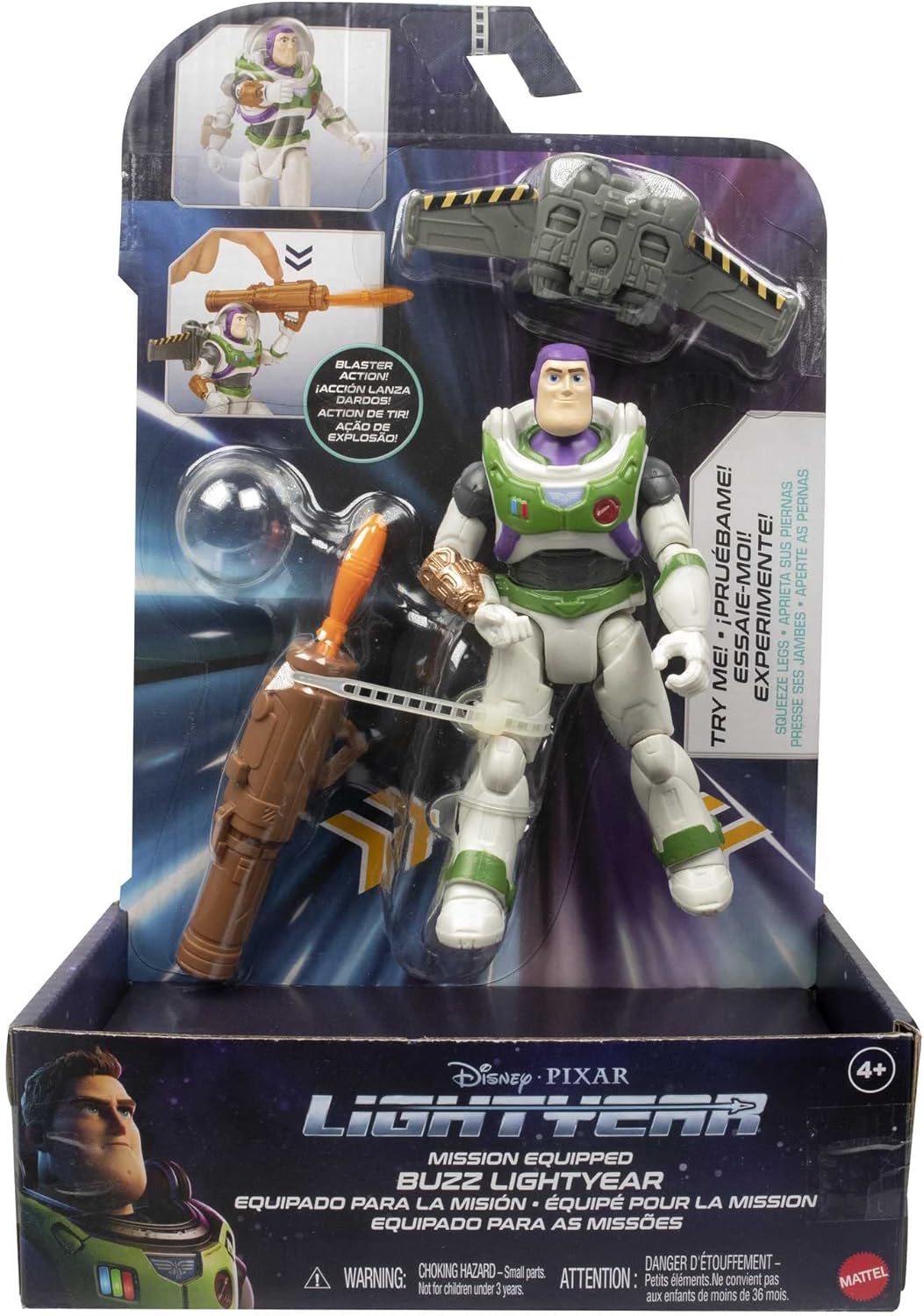 Mattel Disney Pixar: Lightyear - Mission Equipped Buzz Lightyear (HHJ86)