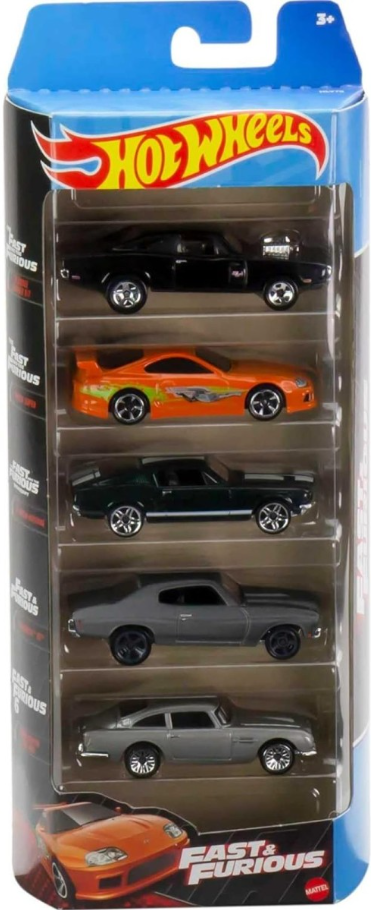Hot Wheels 5 Car Gift Pack (01806 Assortment)
