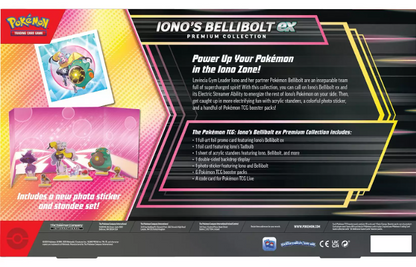 Pokémon TCG: Iono’s Bellibolt ex Premium Collection