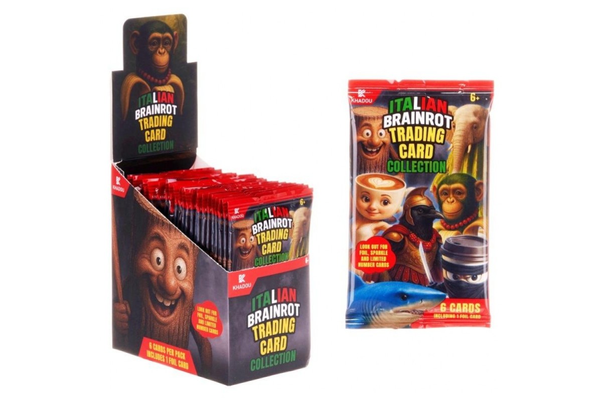 Italian Brainrot Trading Card Collection - Single Packet – Toy