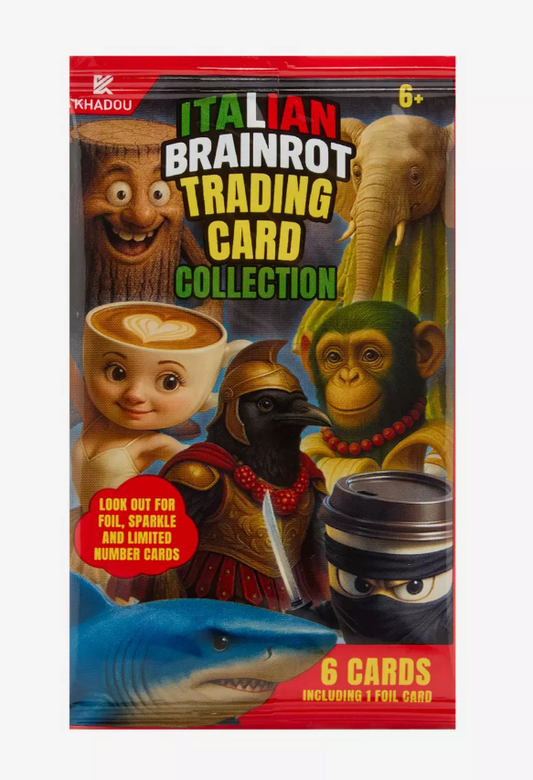 Italian Brainrot Trading Card Collection - Single Packet