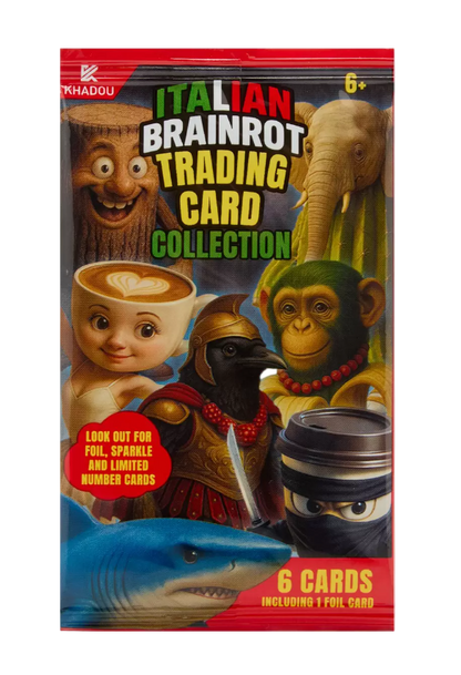Italian Brainrot Trading Card Collection - Single Packet