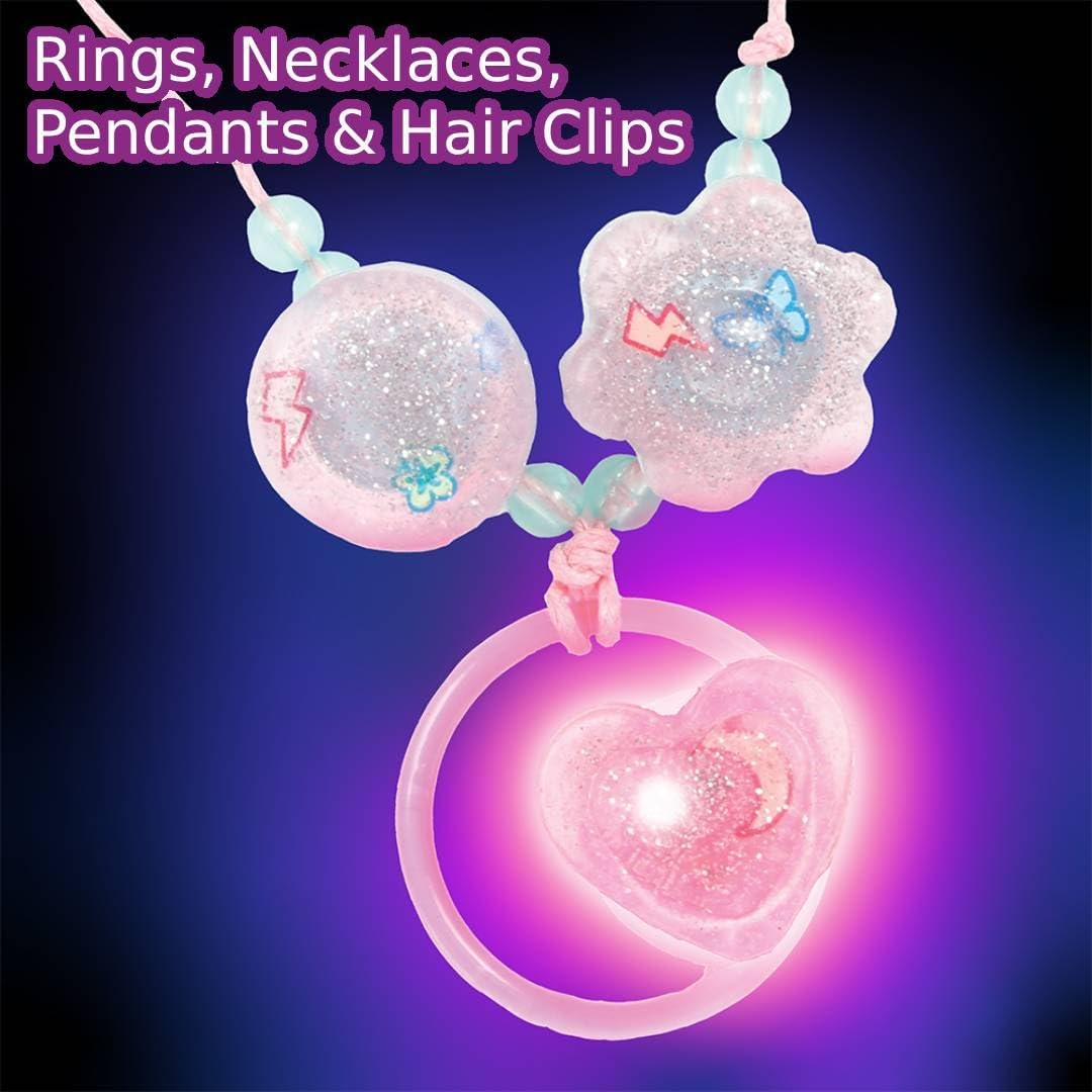 FabLab Jelly Glow Jewellery Making Kit | Create FAB Glow in The Dark Jelly Jewellery!