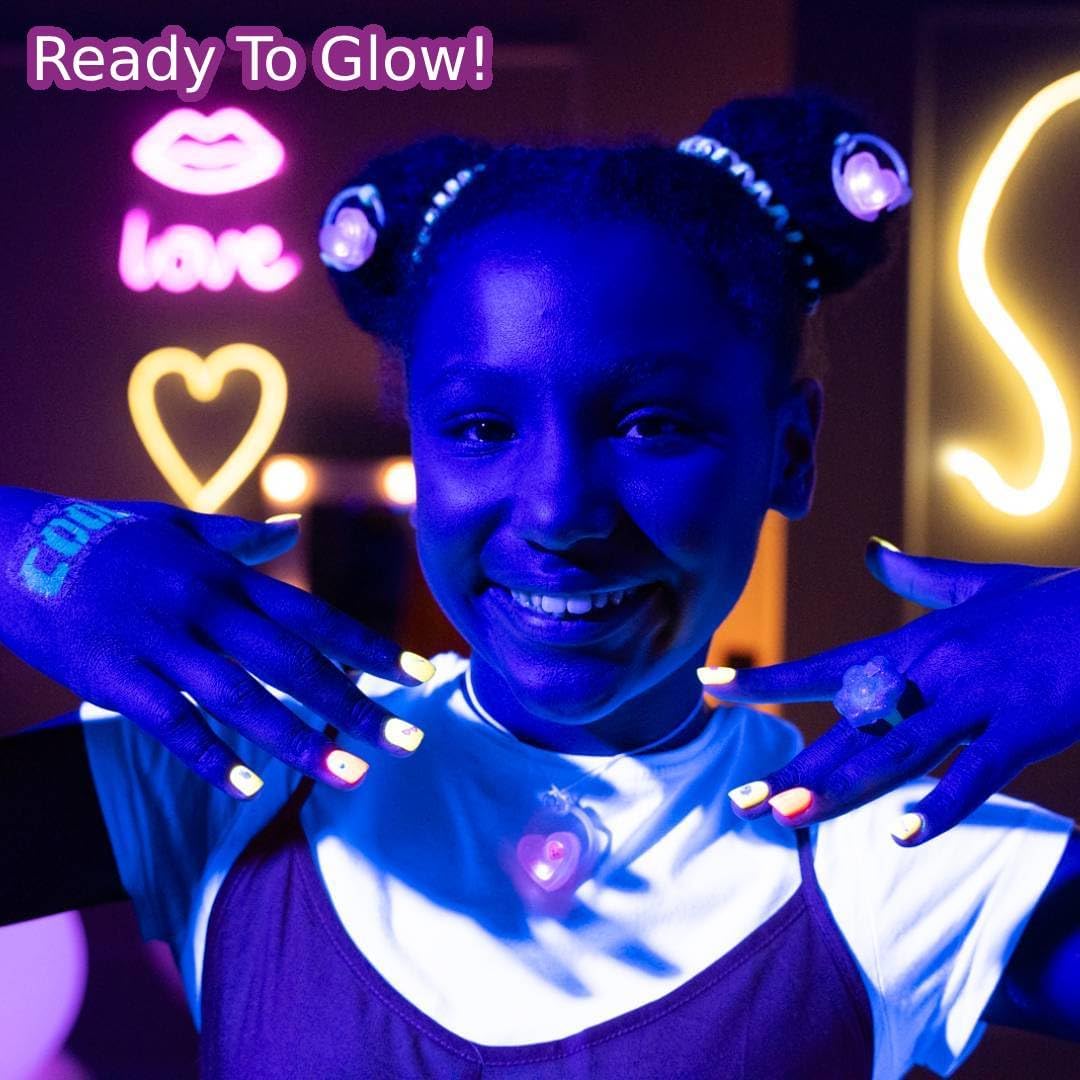 FabLab Jelly Glow Jewellery Making Kit | Create FAB Glow in The Dark Jelly Jewellery!