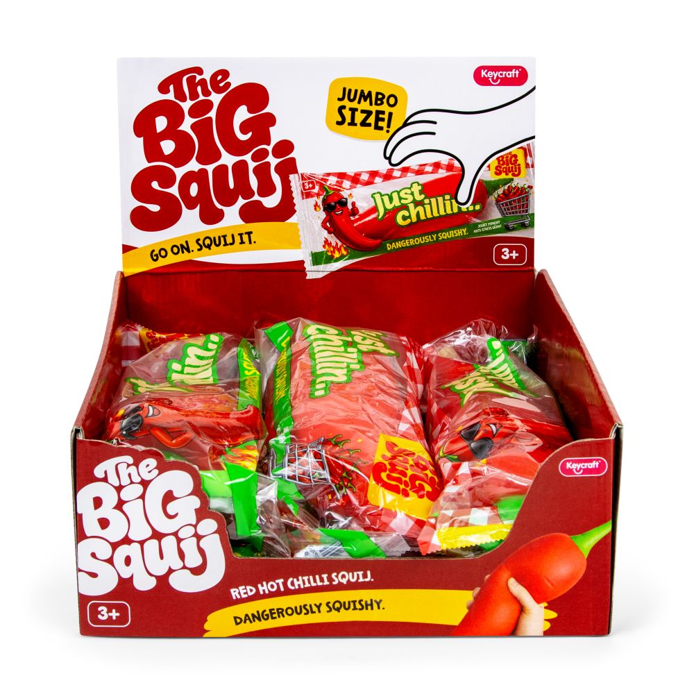 The Big Squij Chilli Slow-Rise Squishy Toy (1 Single)