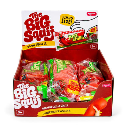 The Big Squij Chilli Slow-Rise Squishy Toy (1 Single)