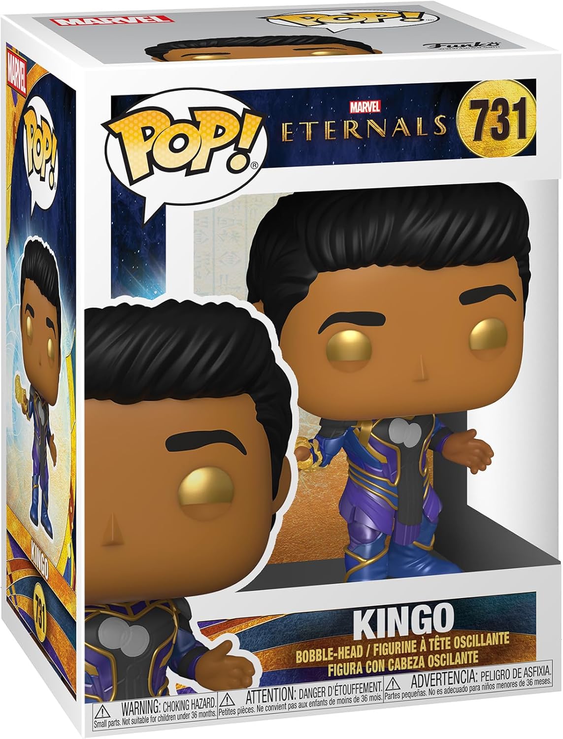 Funko POP! Marvel: Eternals - Kingo - Marvel Comics - Collectable Vinyl Figure