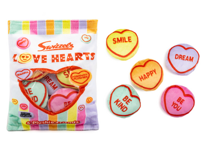 Swizzels Mini Sweets Plushie Friends - Love Hearts