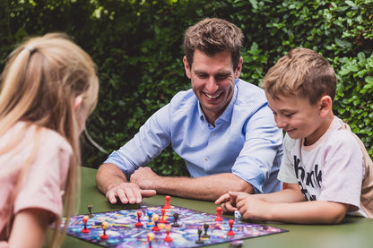 Marvel Race Home Board Game, The Fast Ludo Game! Includes 16x 3D Superheroes And 1x Thanos Playing Piece