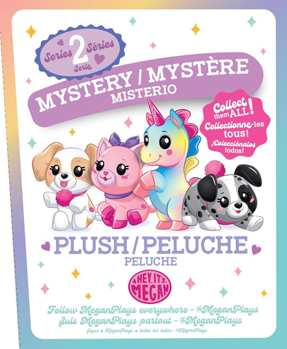 Megan Plays Plush Toy, Basic Fun, 03352, Cute Animal Plush Toys, Mystery Box