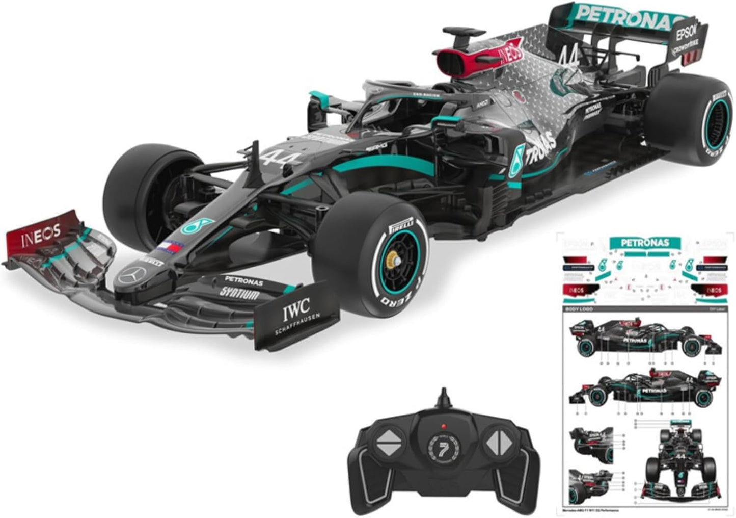 Rastar F1 Mercedes-AMG F1 W11 1:18 RC Car